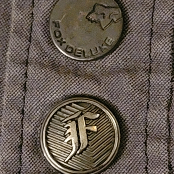 Fox Deluxe Limited Edition Collection Mens Long Sleeve Button Up Shirt Mens - Picture 6 of 6